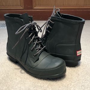 Hunter Original Waterproof Lace-Up Boots